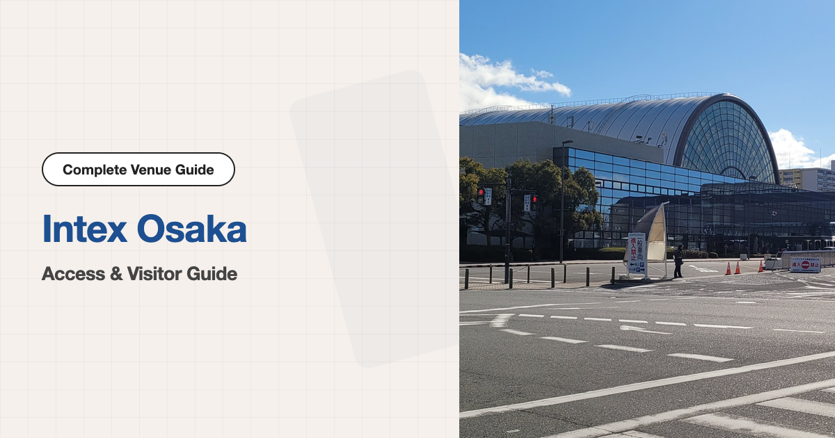 INTEX Osaka Access & Visitor Guide